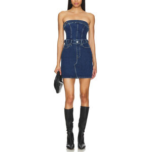 Good American 'Tube' Blue Mini Dress Size XS